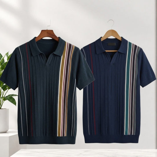 OLD MONEY KNIT POLO COMBO