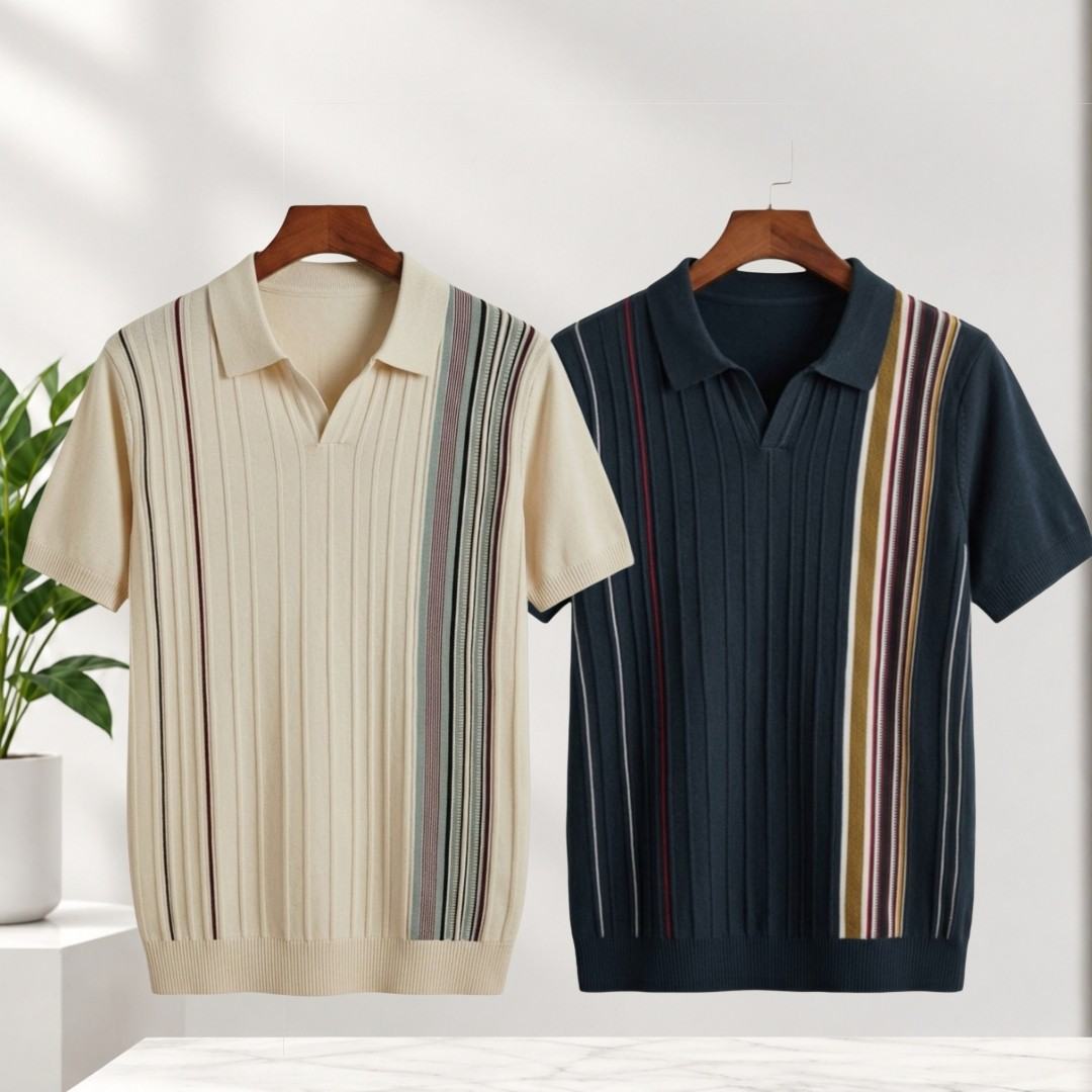 OLD MONEY KNIT POLO COMBO