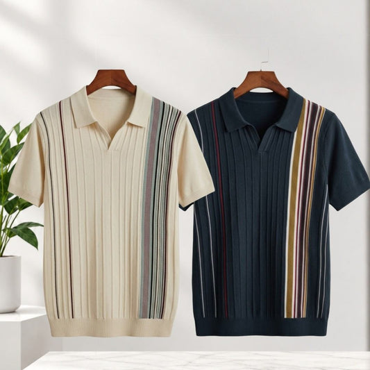 OLD MONEY KNIT POLO COMBO