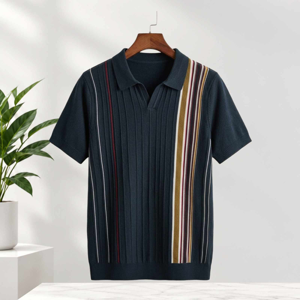 OLD MONEY KNIT POLO