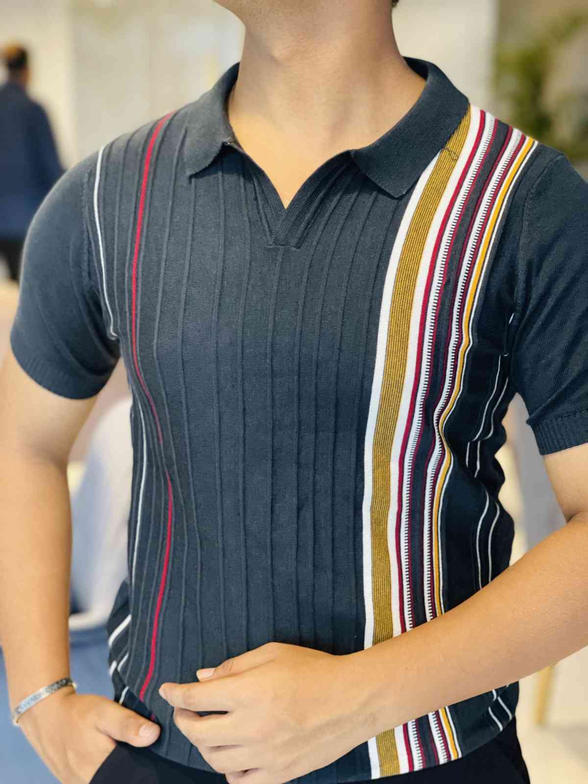 OLD MONEY KNIT POLO